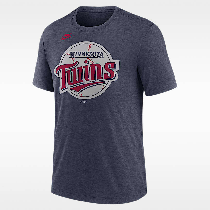 Minnesota Twins Arched Team Name Women's Nike MLB T-Shirt. Nike.com